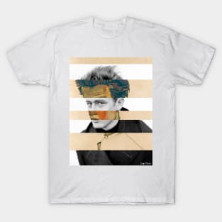 ONCE A REBEL - Pop Retro Collage, Mashup, Pop Art T-Shirt